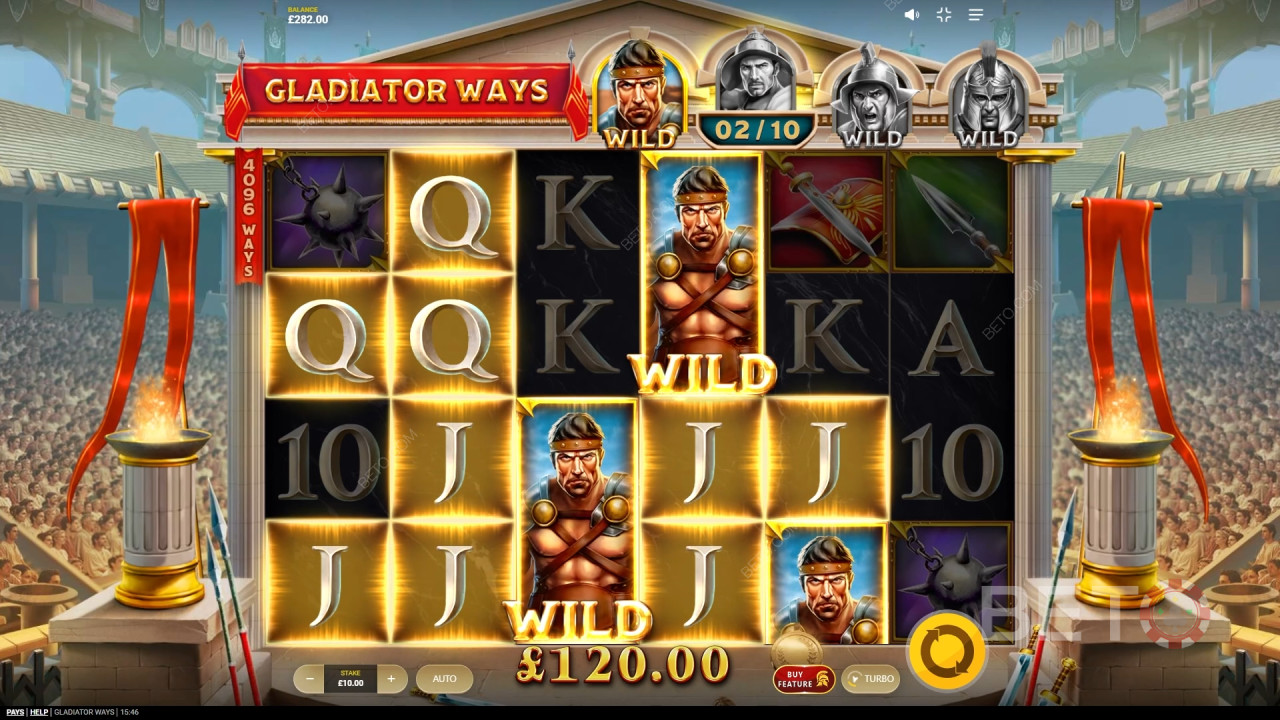 Gladiator Ways Free Play