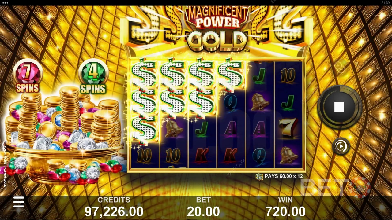Magnificent Power Gold Review by BETO Slots