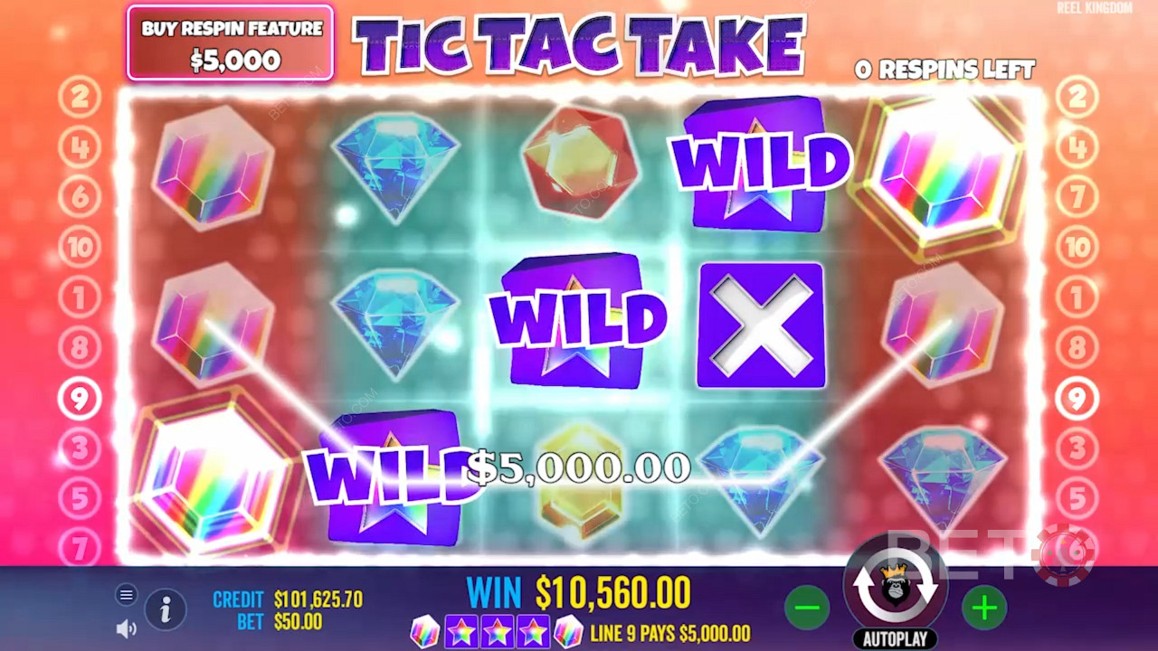 Play an exciting round of Tic Tac Take  and win thrilling prizes in the new Pragmatic title