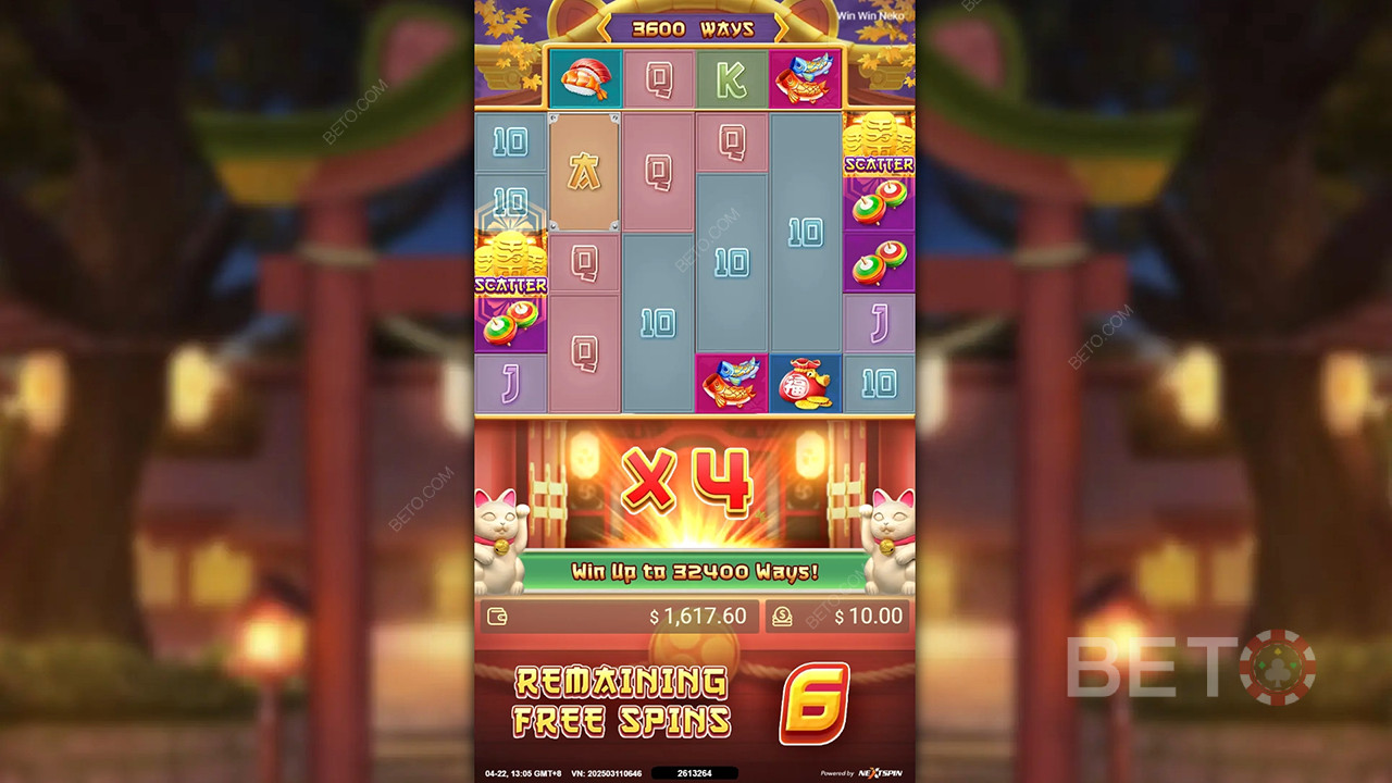 Bonus Features Explained in Win Win Neko by Nextspin