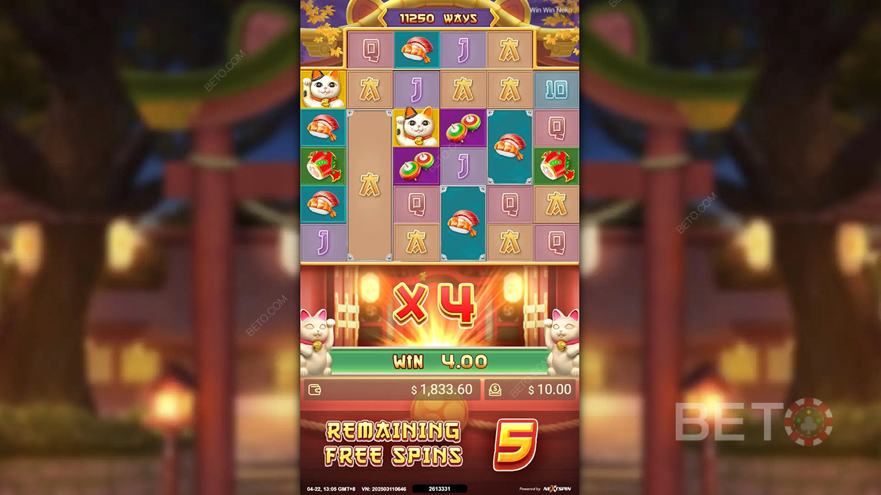 Win Win Neko (Nextspin) Free Play in Demo Mode ✚ Slot Review