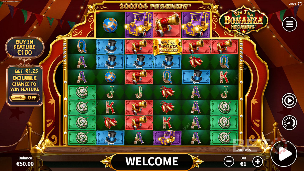 Boost your winnings with the random multiplier boosts from the Free Games feature