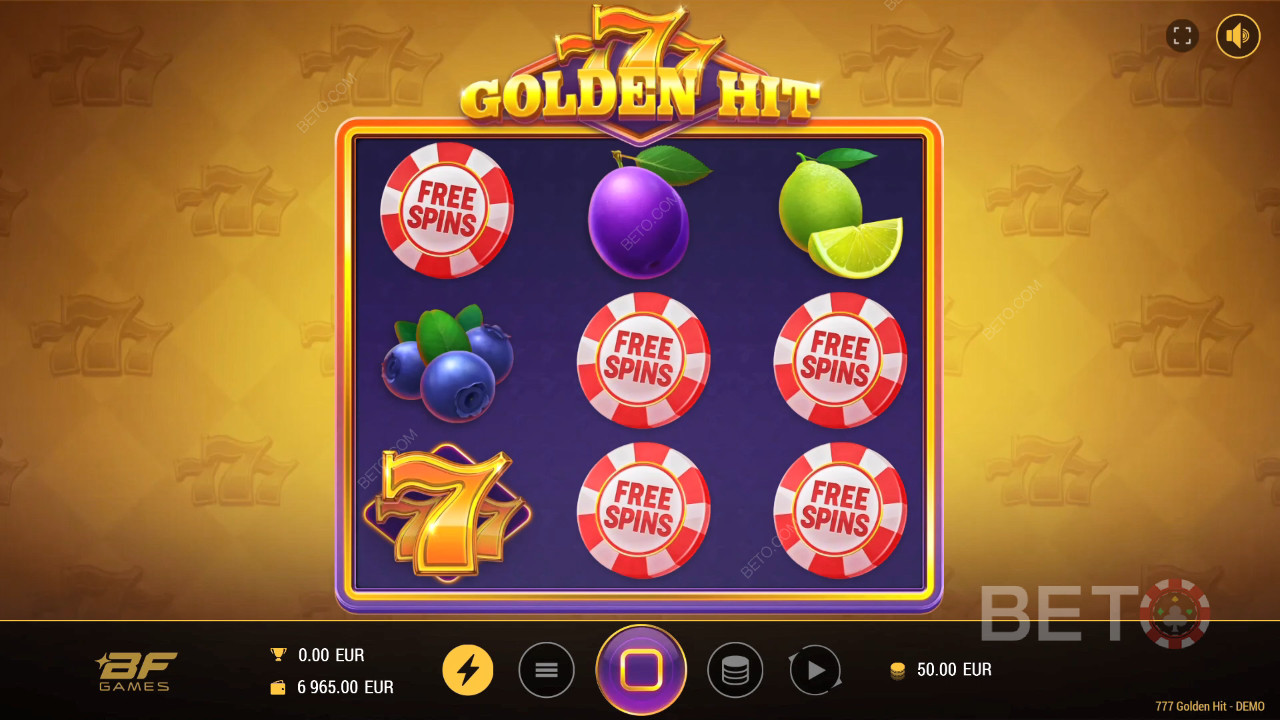 777 Golden Hit Free Play