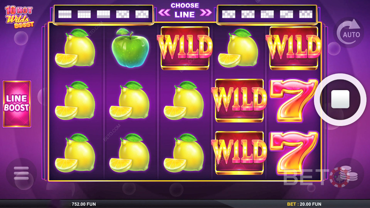 10 Hot Wilds Boost Free Play