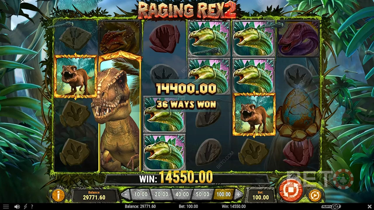 Enjoy up to  4,096 ways to win in this unique casino game