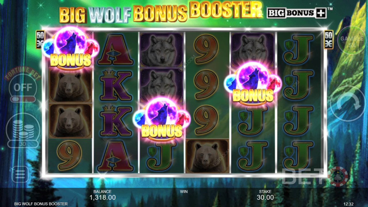 Big Wolf Bonus Booster Free Play