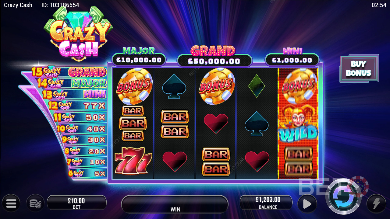 Crazy Cash Free Play