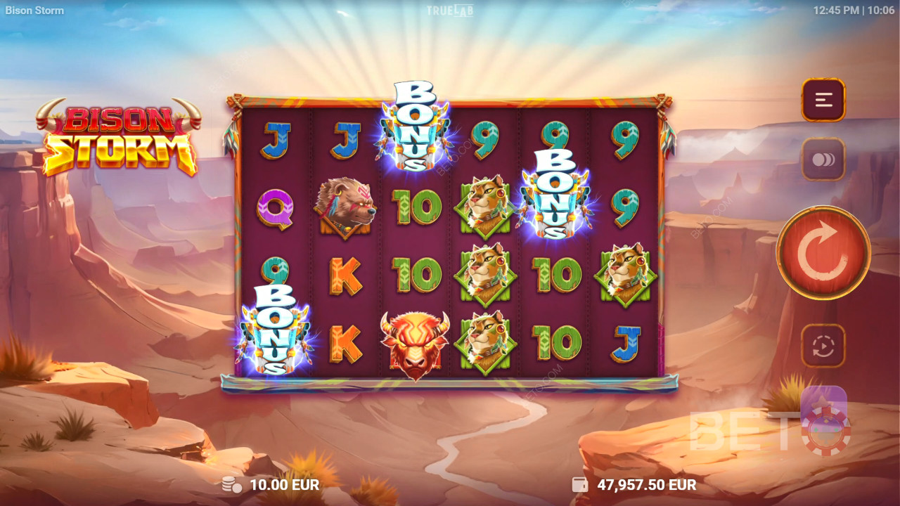 Bison Storm Free Play