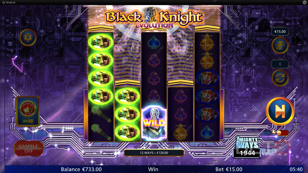 Black Knight Evolution Review by BETO Slots