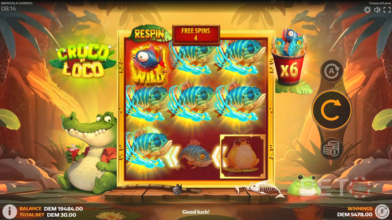 Croco el Loco Free Play