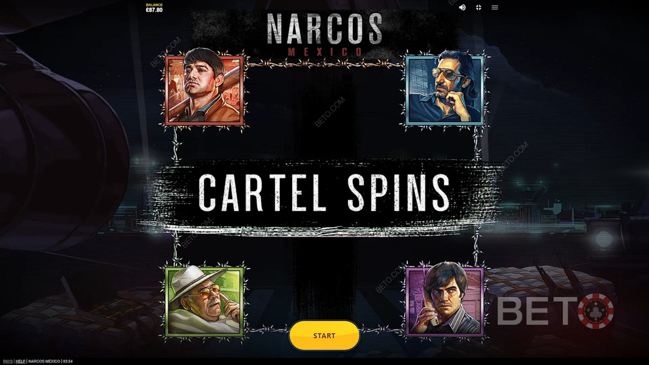 Enjoy Cartel Spins with  the maximum win potential