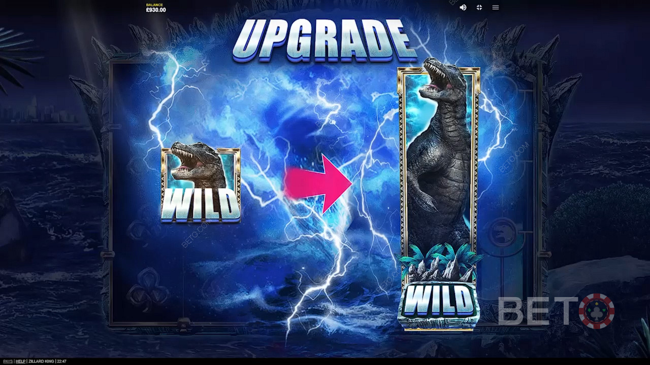 Focus on upgrading the Wild symbol to win big