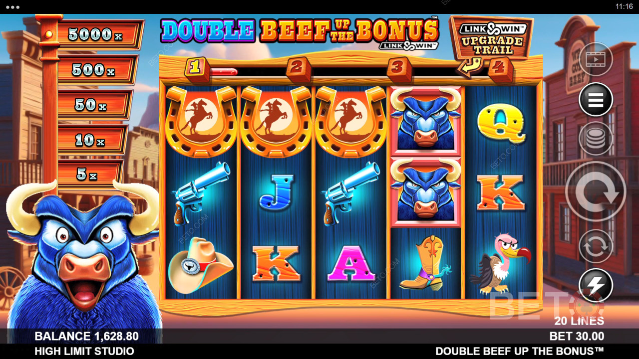 Double Beef Up The Bonus Review by BETO Slots