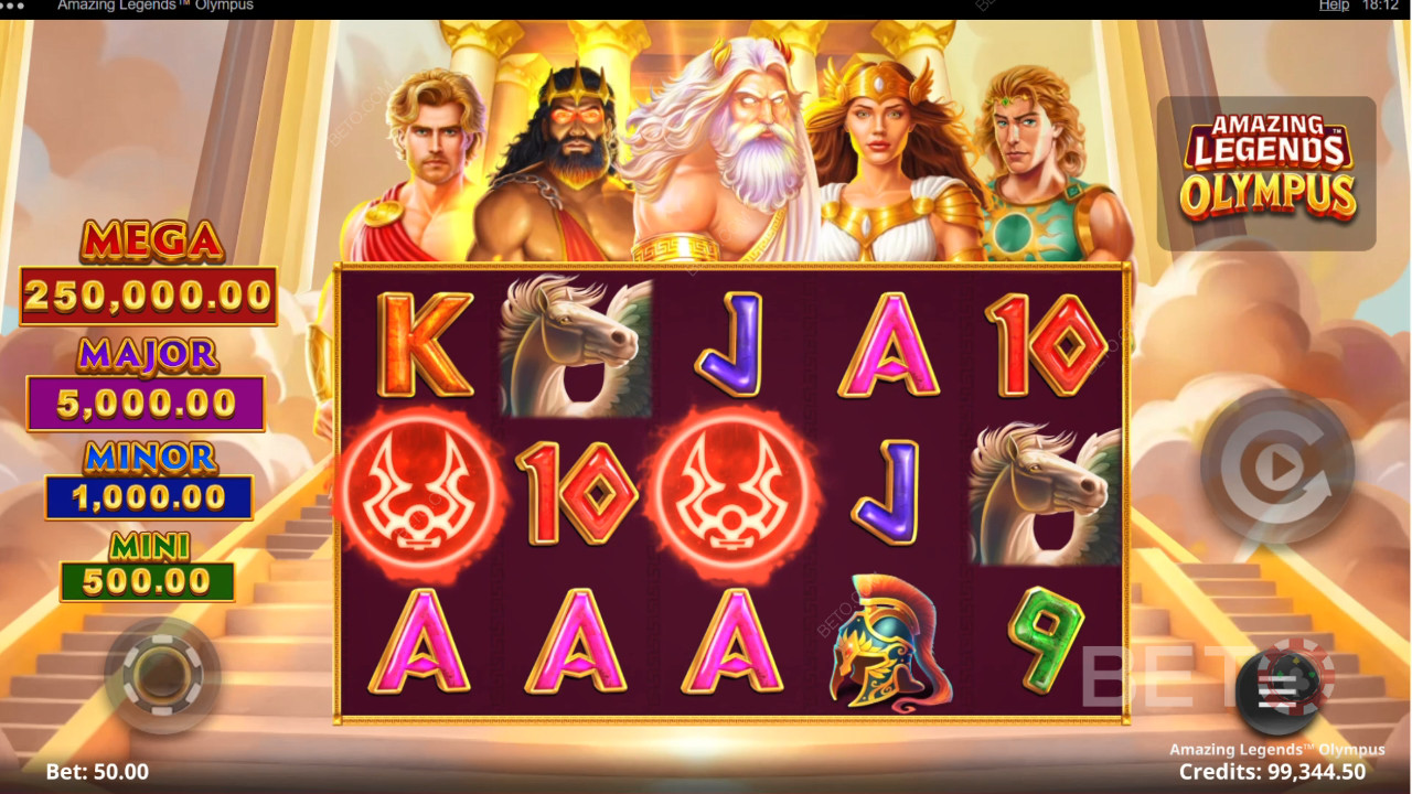 Amazing Legends Olympus Free Play