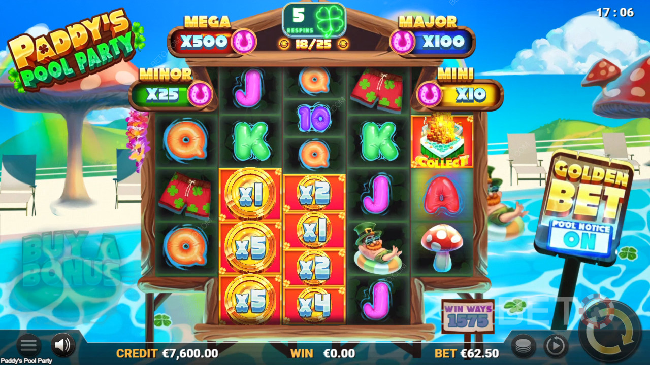 Paddy's Pool Party Free Play