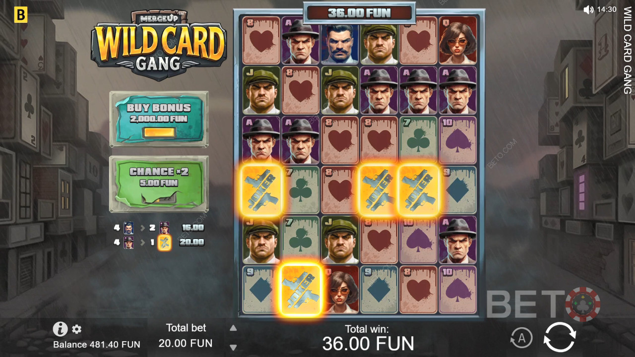 Wild Card Gang Free Play