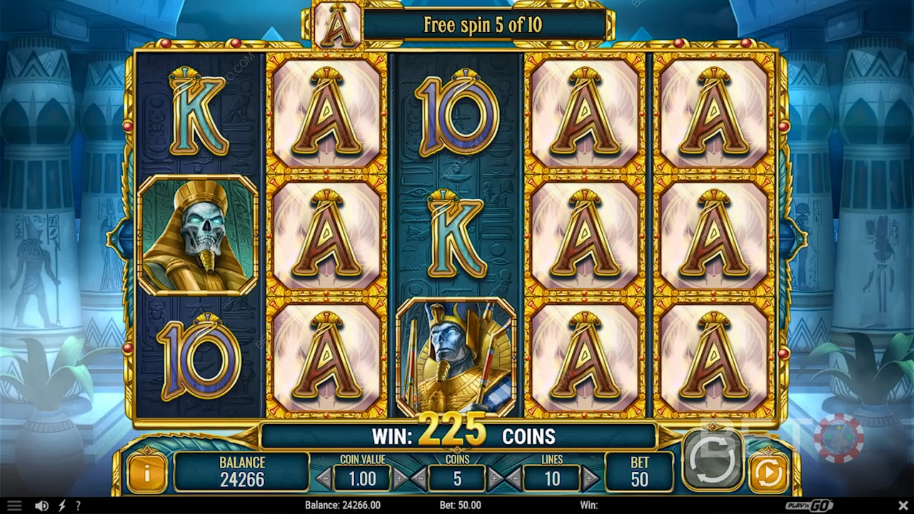Symbols expand to give away big wins in the Free Spins