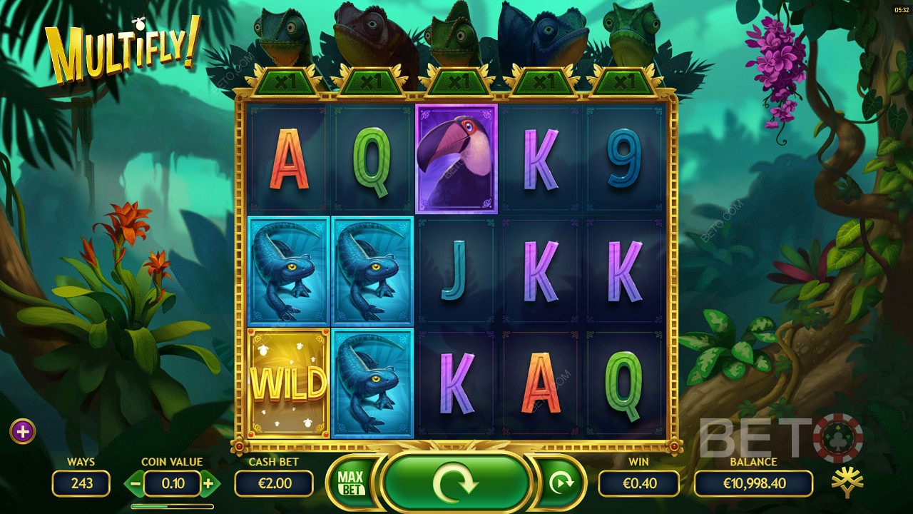 The theme of this slot is elegant and full of great animations
