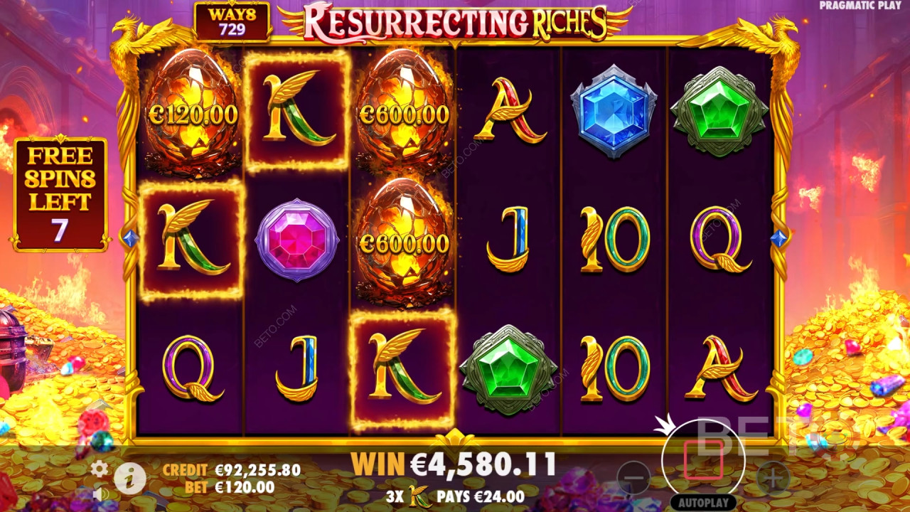 Bonus Features Explained in Resurrecting Riches by Pragmatic Play