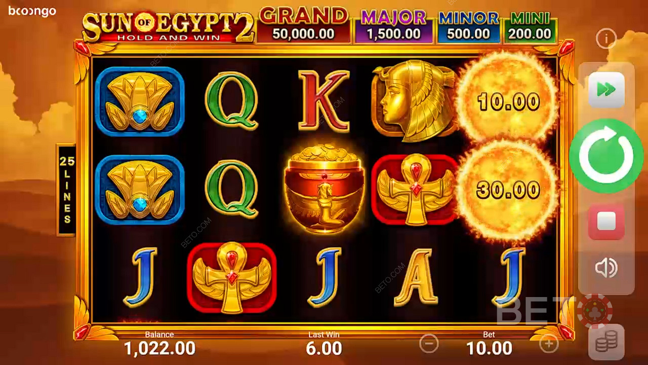 Join our ancient Egypt fan favourite slot today  - magnificent graphics