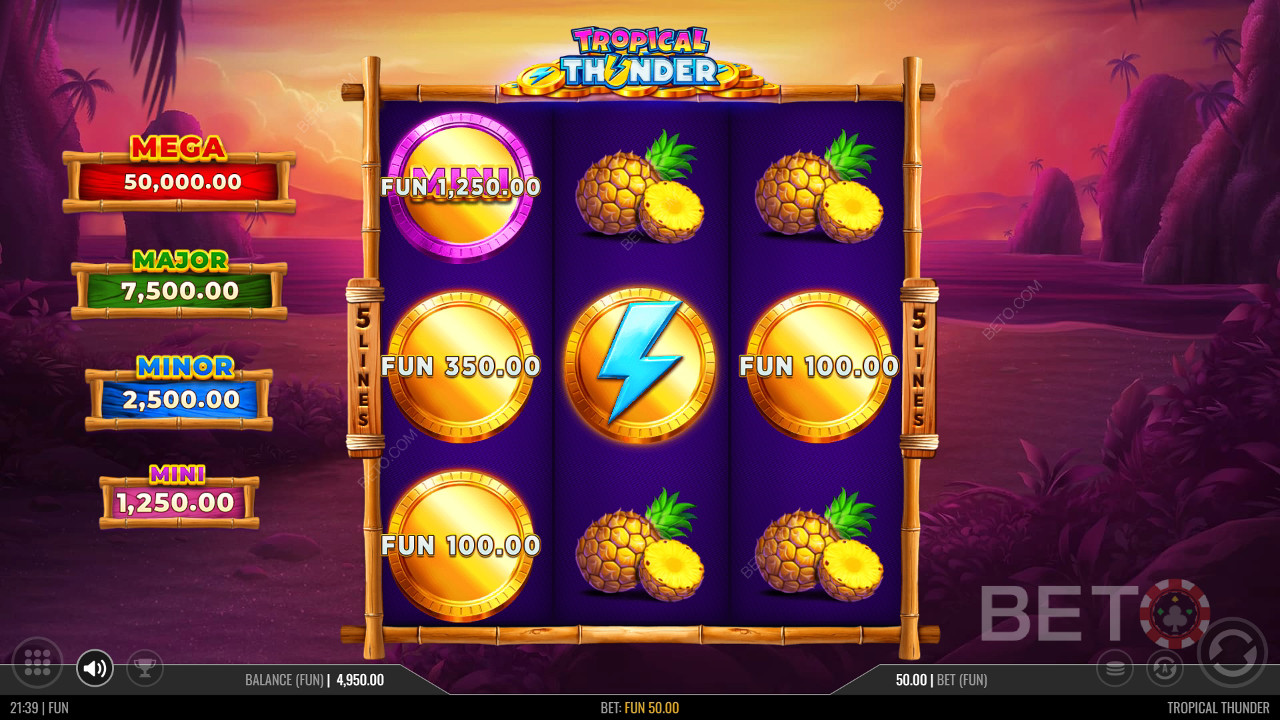 Tropical Thunder Free Play
