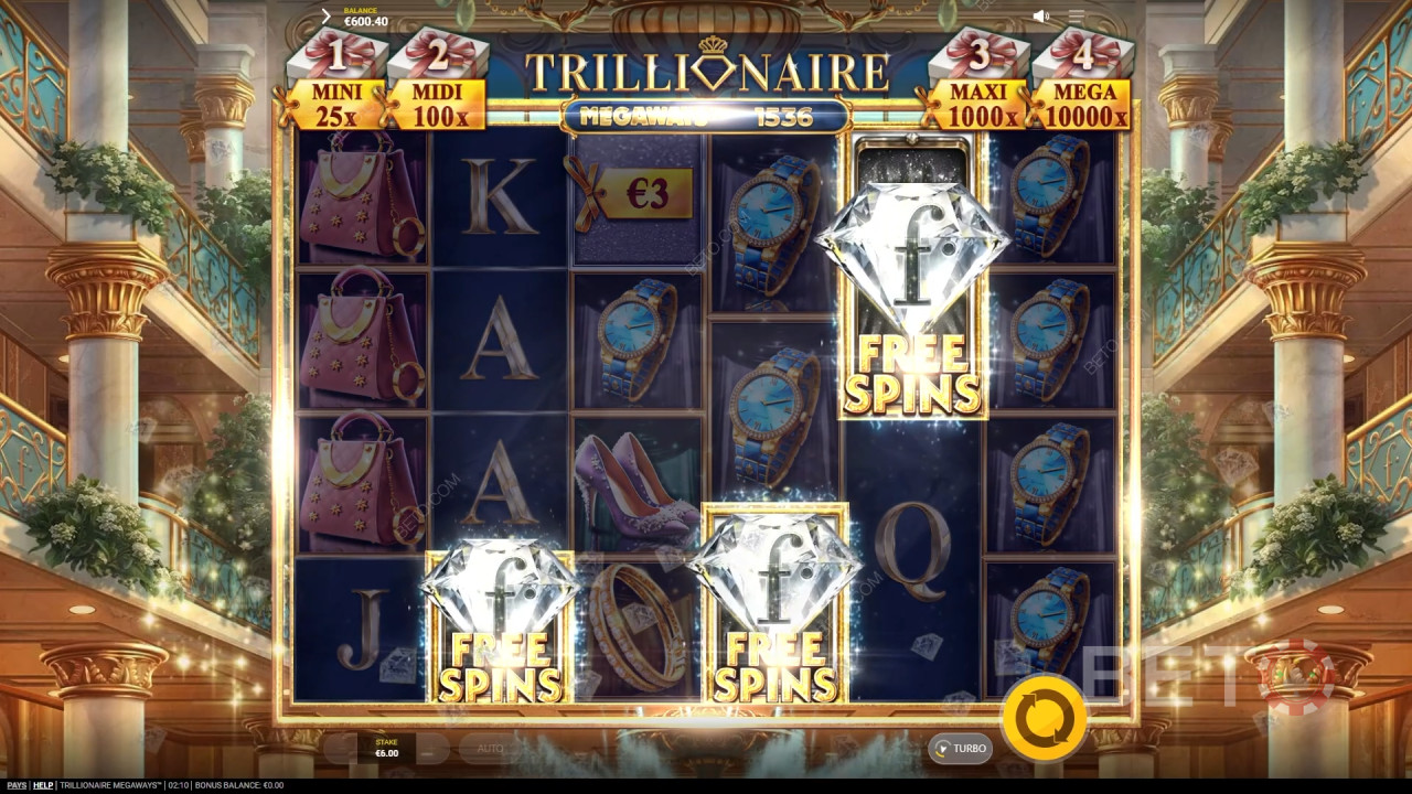 Trillionaire Megaways Free Play
