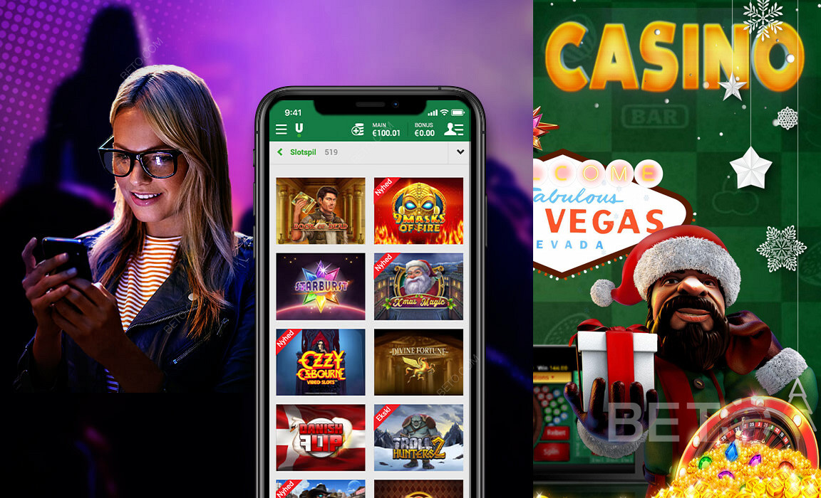 Design en gebruiksvriendelijk Unibet casino