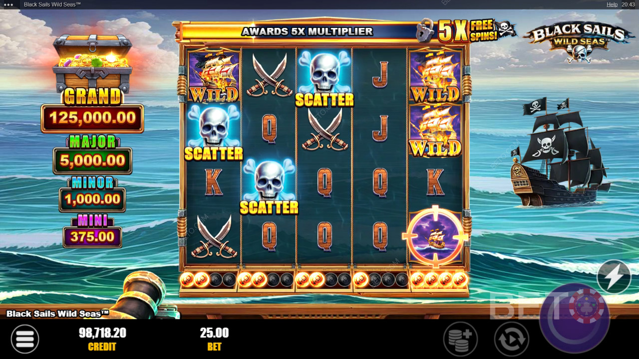Black Sails Wild Seas Free Play