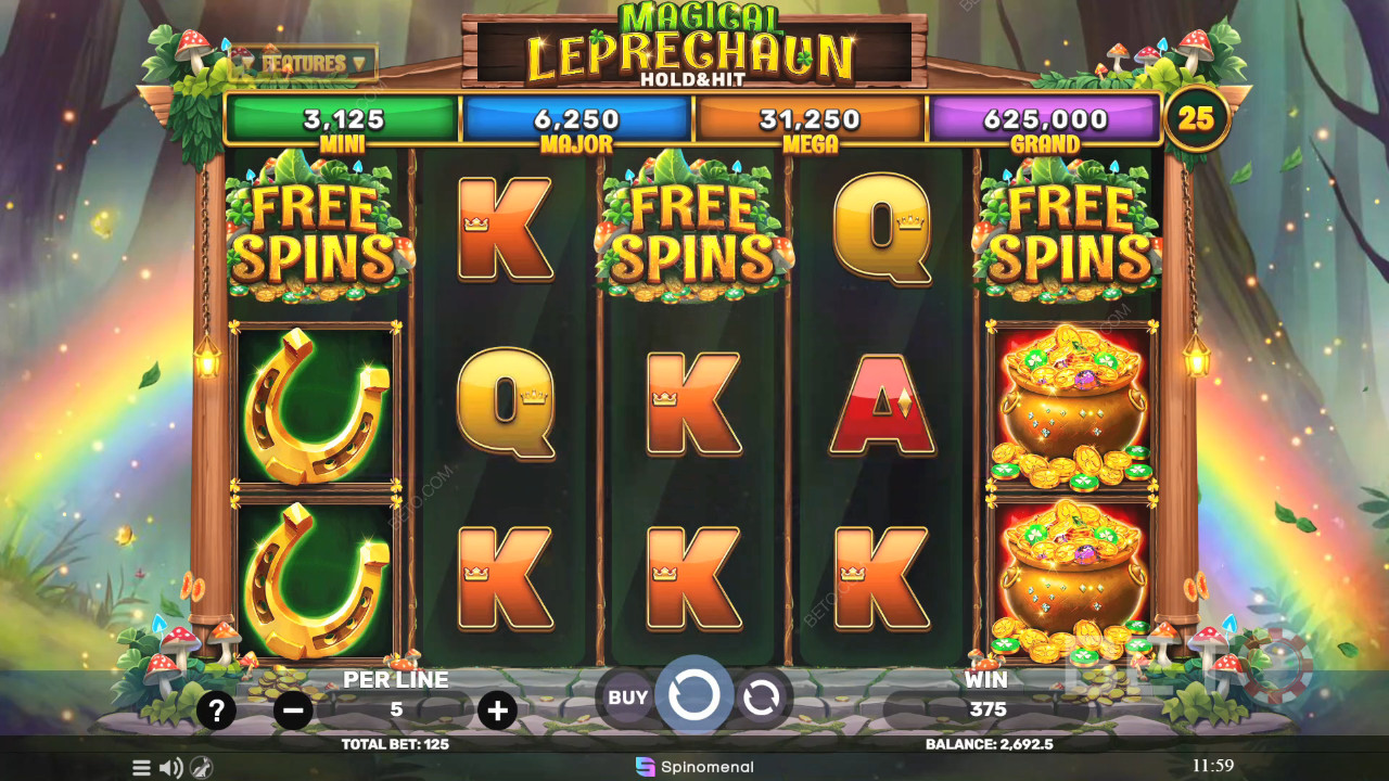 Magical Leprechaun - Hold & Hit Free Play