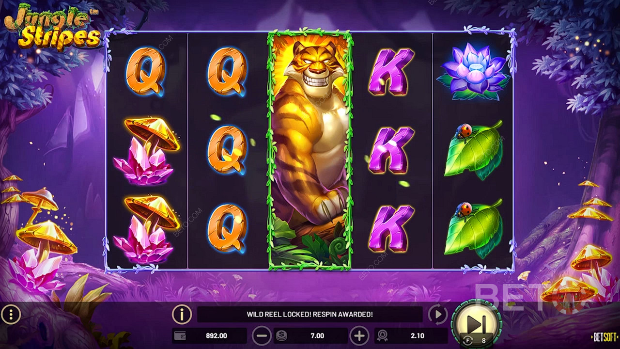 The Jungle King Wild will award big wins even in the Free Spins