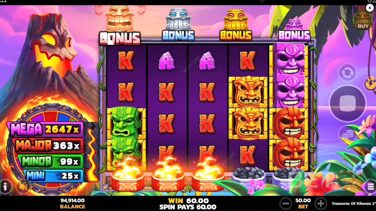 Treasures of Kilauea 2 Free Play