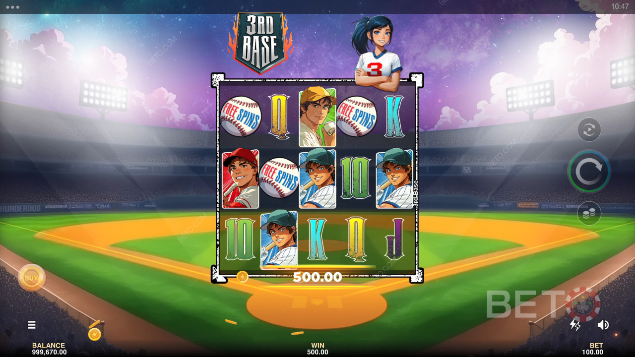 3rd Base Free Play