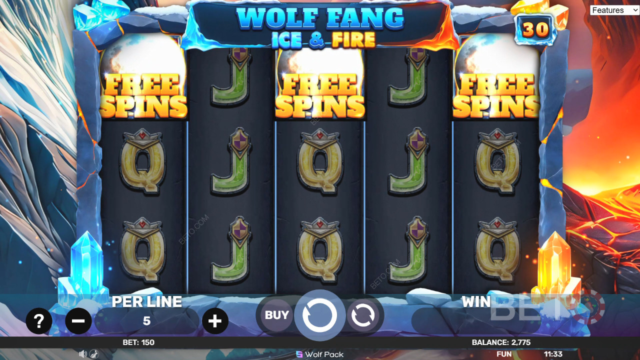 Wolf Fang - Ice & Fire Free Play