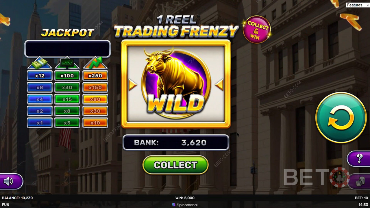 1 Reel - Trading Frenzy Free Play