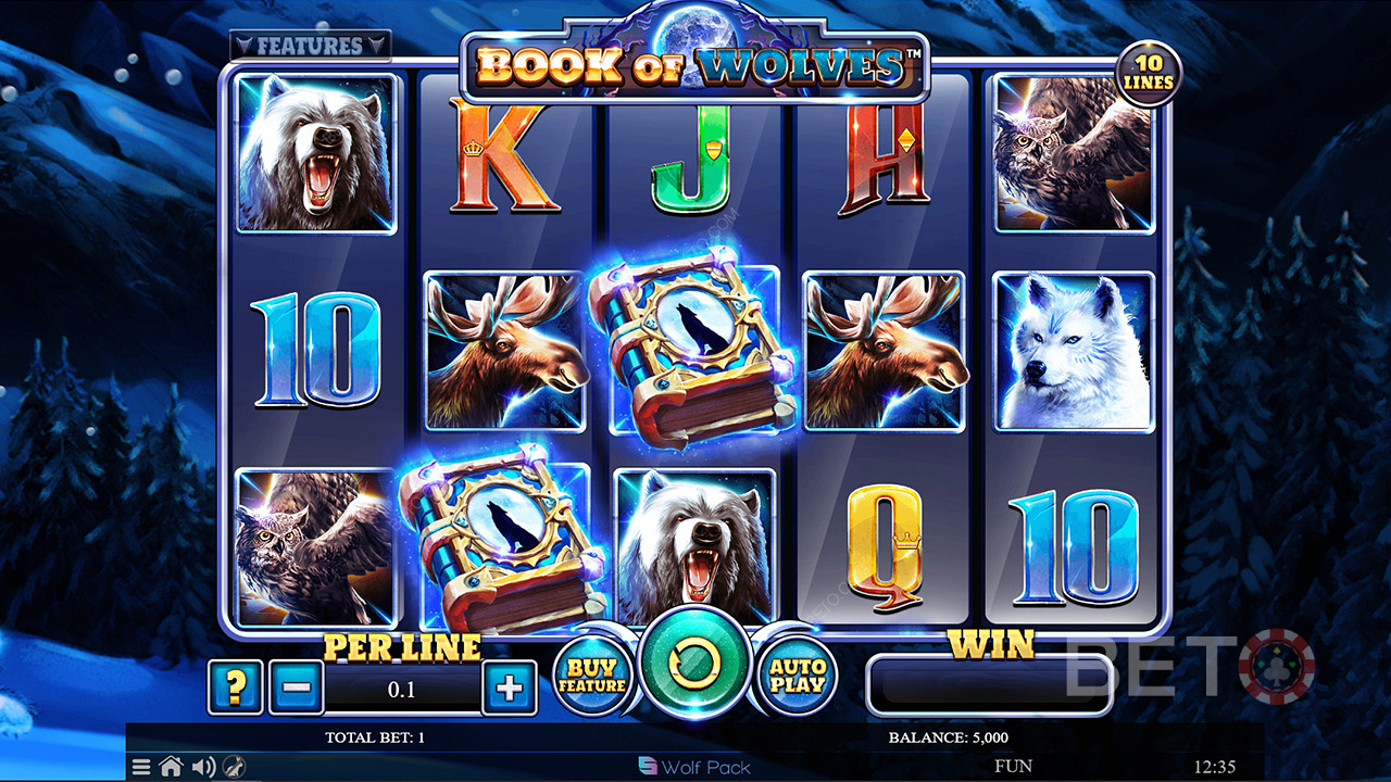 Experience the majestic glory of wild beasts in the new Spinomenal casino release