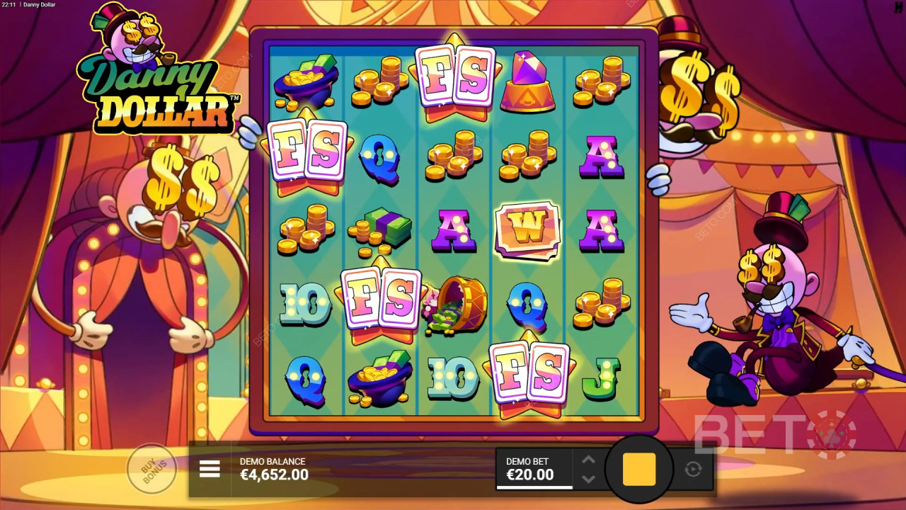 Danny Dollar Review by BETO Slots