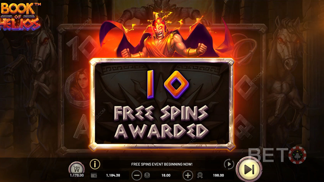 Enjoy 10 Free Spins with 2 Expanding symbols