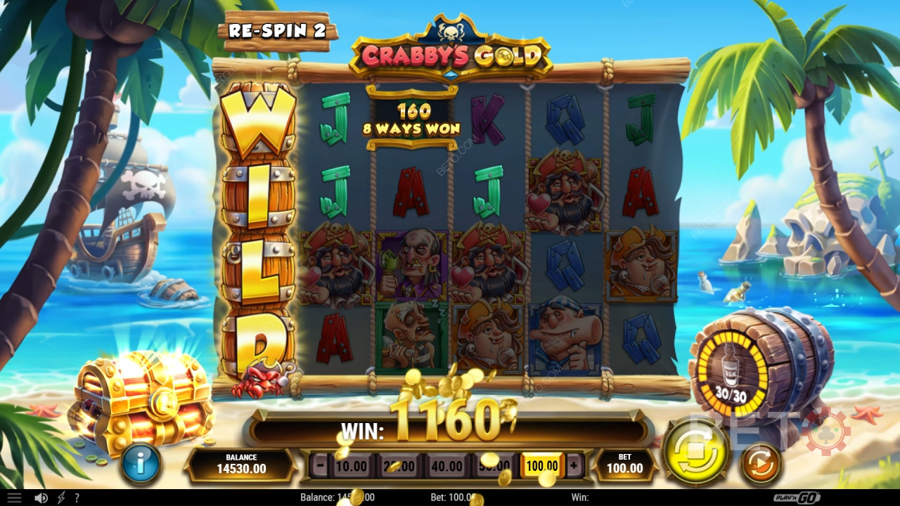 Win 70,000x Your bet in the Crabby