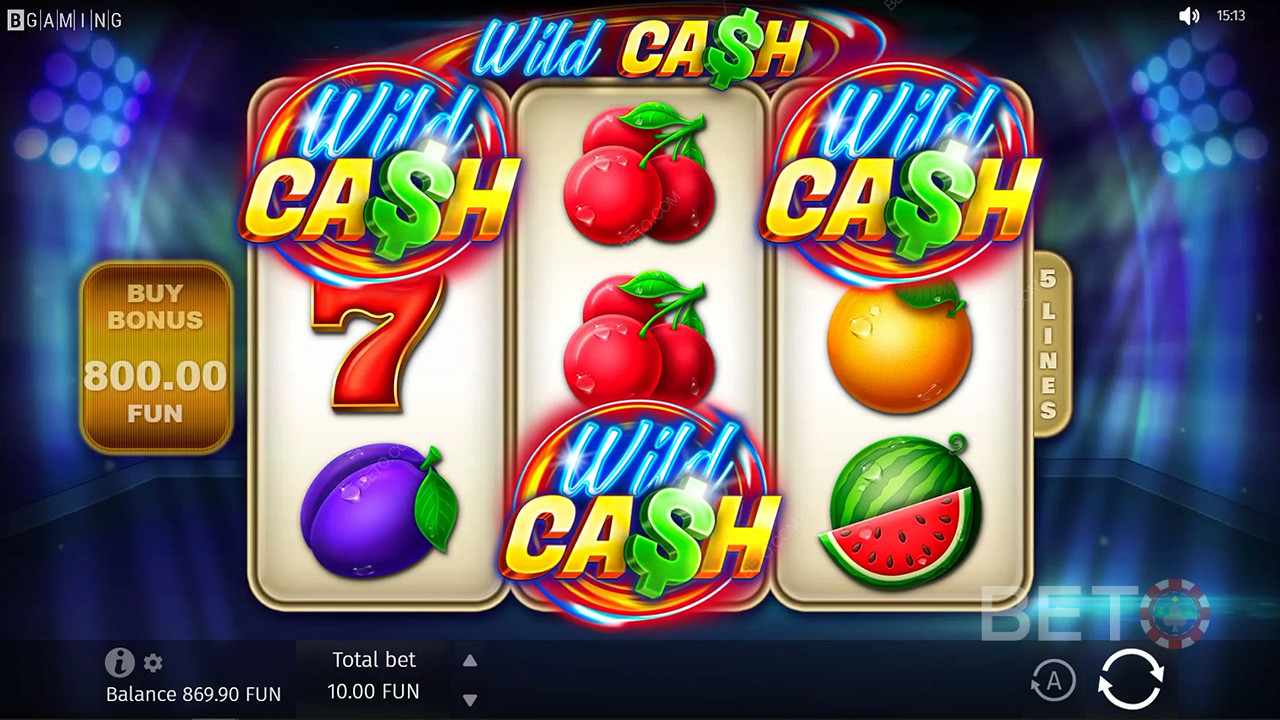 Wild Cash (BGAMING) Free Play