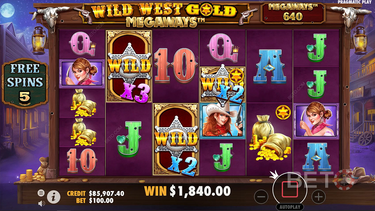 Wild Multipliers will help you win big in the base game