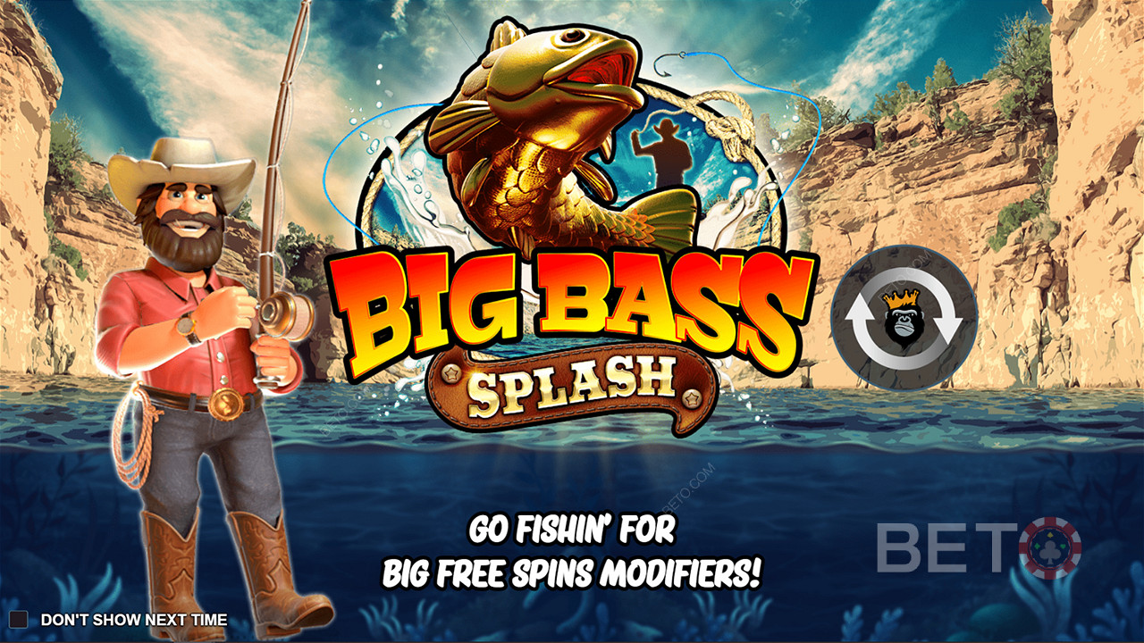 Big Bass Splash is an exciting slot that will entertain fishing slot lovers