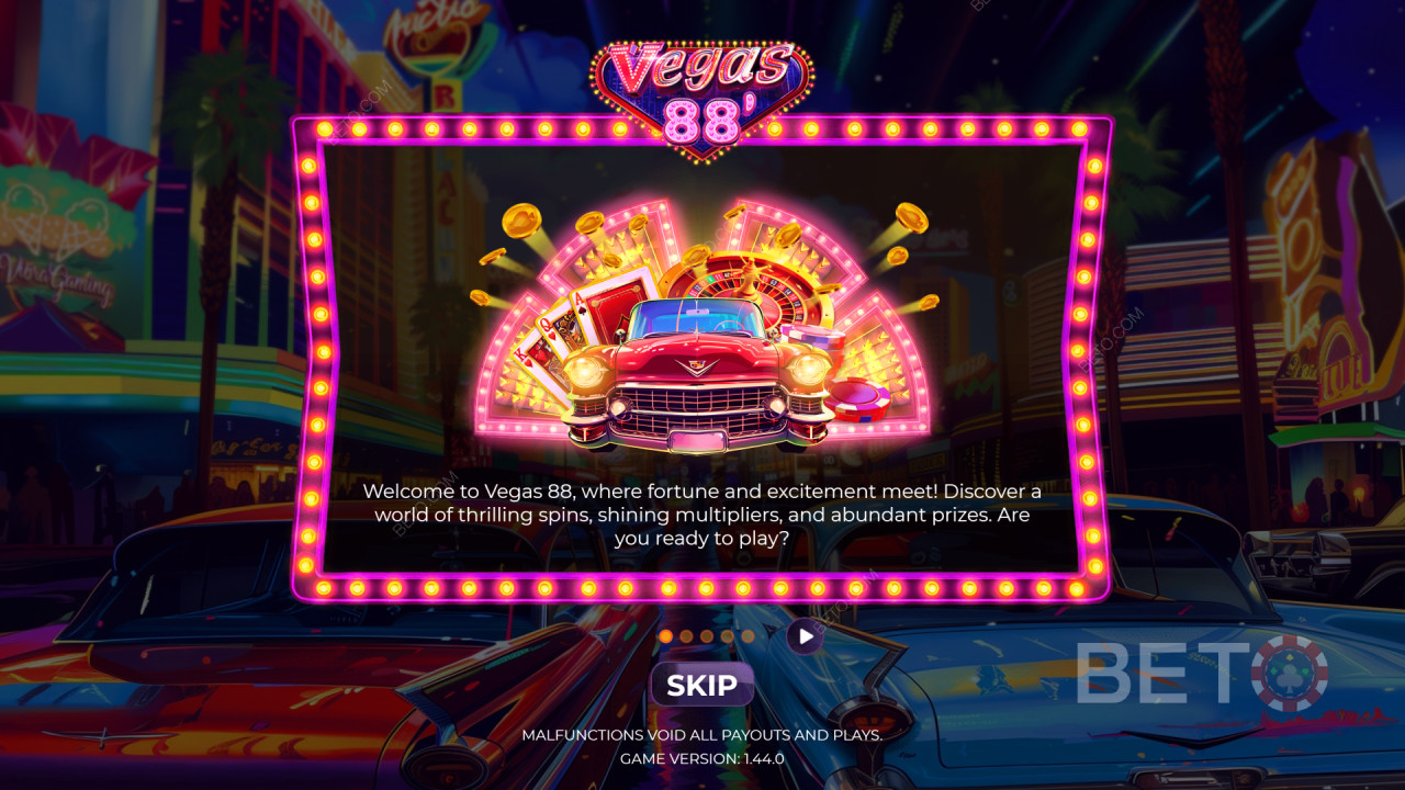 Theme & Design: Neon Vegas Vibe