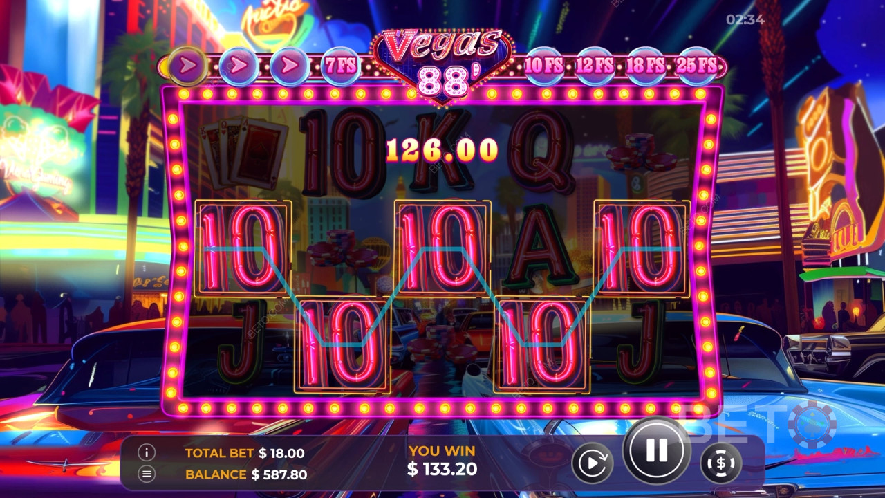Bonus Features Explained in Vegas 88 by Vibra Gaming