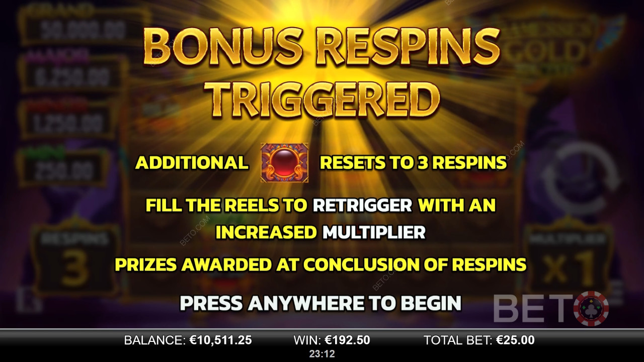 Bonus Features Explained in Ramesses Gold 10K Ways by Reel Play