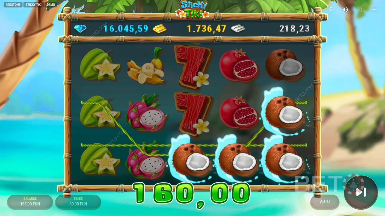 Bonus Features Explained in Sticky Tiki by Redstone