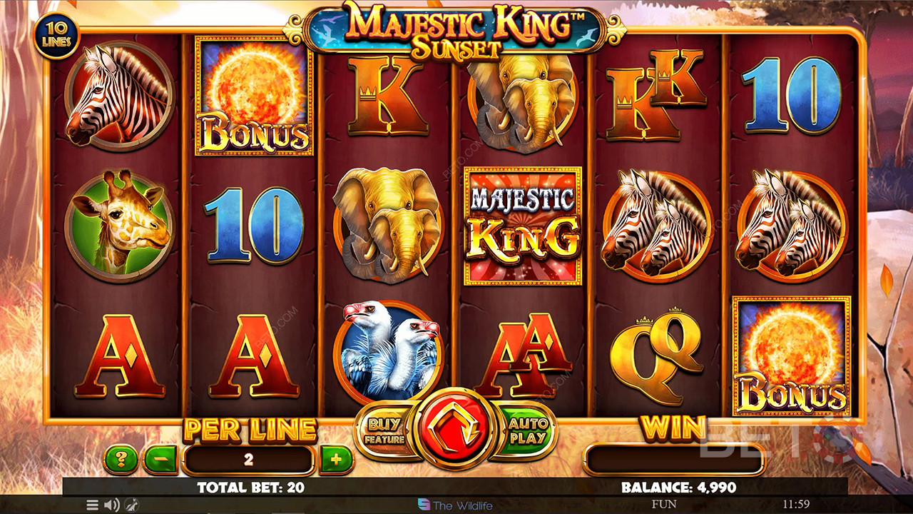 Earn double bonuses with the special Stacked Wild symbol to make the most out of your bets