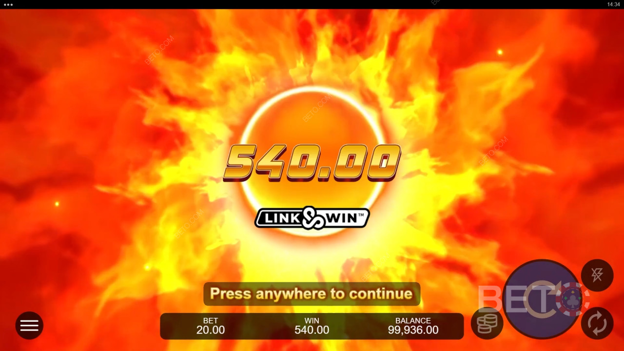 Win 10,000x Your bet in the Blazing Wheel 10000 Slot Online!