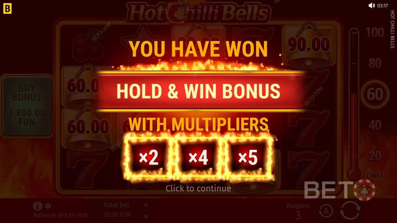 Bonus Features Explained in Hot Chilli Bells by BGaming