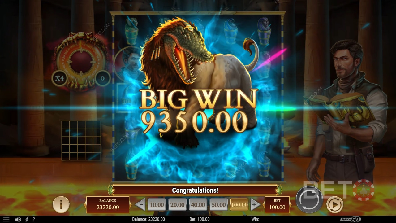 Win 5,000x Your bet in the Rich Wilde and the Tome of Dead Slot!