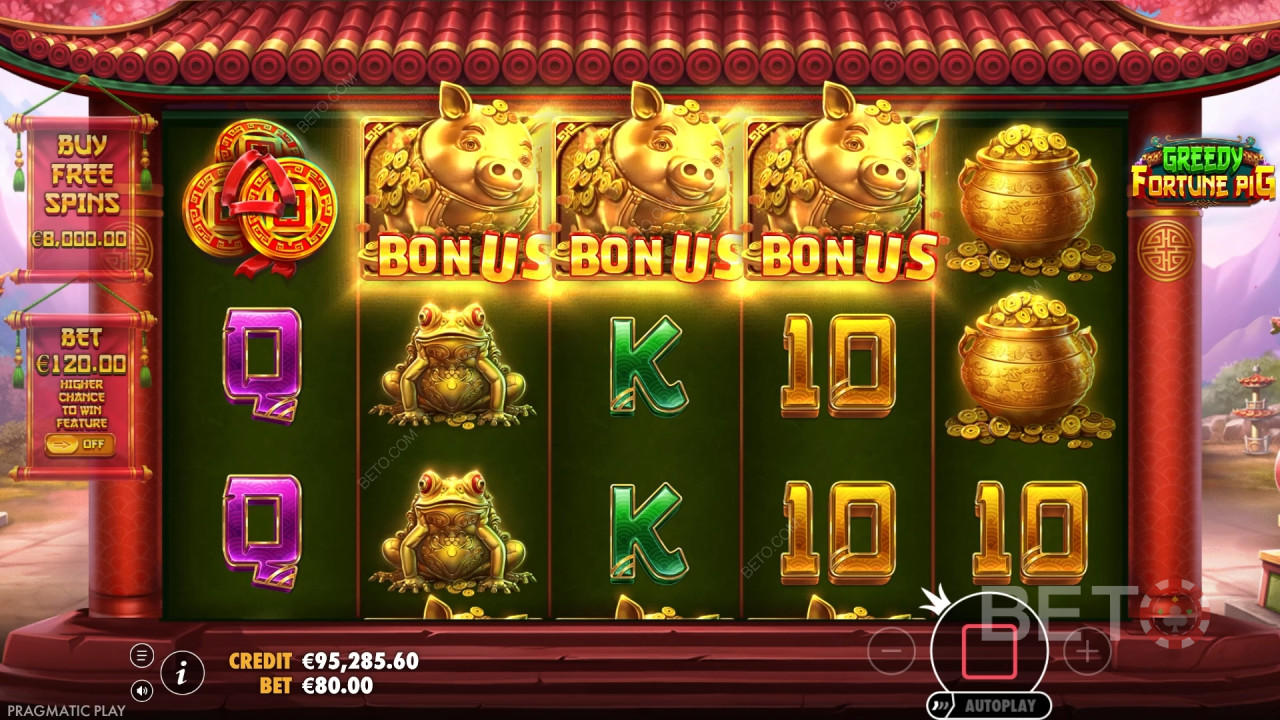 Greedy Fortune Pig Free Play